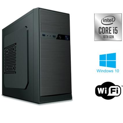 Computador Desktop PowerNet, Intel® Core™ i5-10400, 8 GB RAM, 1 TB HDD SATA, Preto