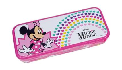 Estojo Triplo de Maquilhagem Minnie Mouse