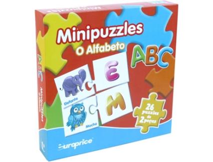 Puzzle  O Alfabeto (Idade Mínima: 3 anos - 15 Peças)