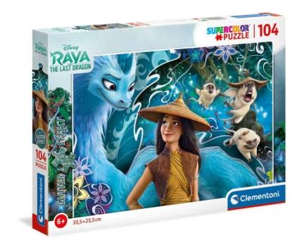 Puzzle 104 Peças Glitter 2 Raya