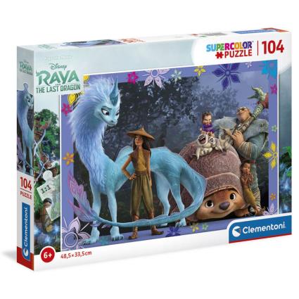 Puzzle 104 Peças Raya