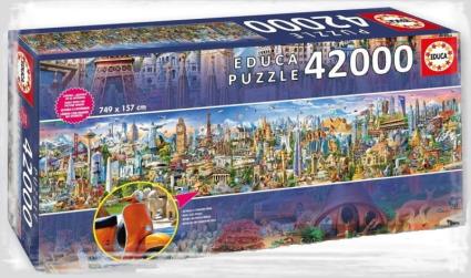 Puzzle 42000 Peças A Volta ao Mundo