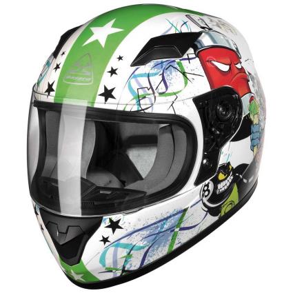 Capacete Integral Sp-56 Cartoon Junior M Shiny Multicolour