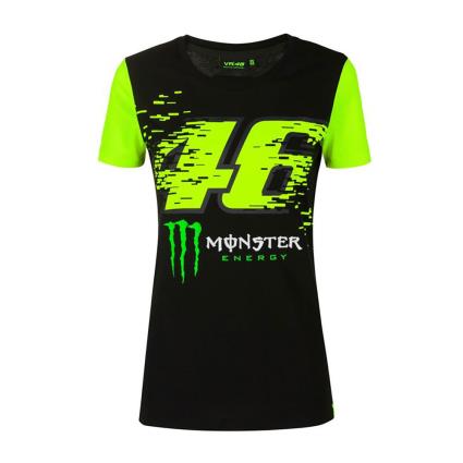 Camiseta De Manga Curta Monster Dual 20 XL Black