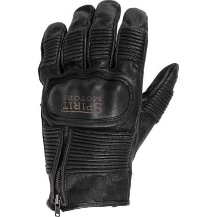 Luvas Leather Stretch 1.0 L Black