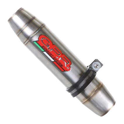 Deeptone Inox De Alto Nível Silencioso Homologado Cat Duke 250 17-20 Euro 4 One Size Silver / Silver