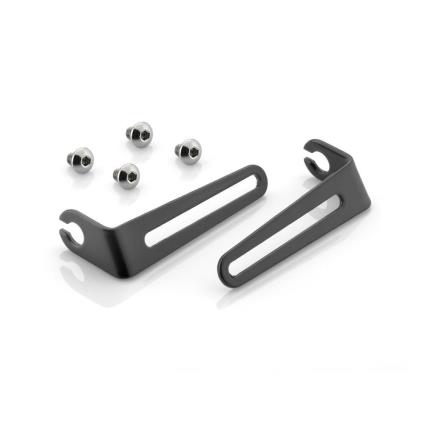 Adaptadores E Parafusos Sinal Giro Traseiro Fr421 2 Unidades One Size Black