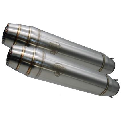 Silenciador Sem Link Pipe R Deeptone Inox Cafè Racer 65 85-92 Homologado One Size Silver / Silver