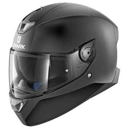 Capacete Integral Skwal 2 Blank Mat Led XL Black