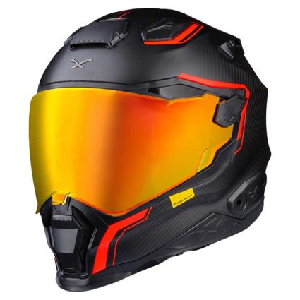 Carbono Zero X.wst 2 2 Cheio Enfrentar Capacete S Red Matte