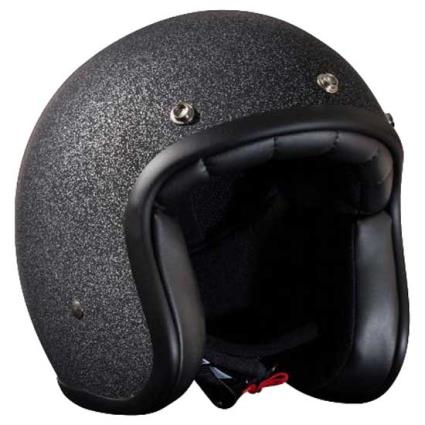 Capacete Jet Pearl XS Black Matt Glitter