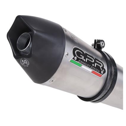 Silencioso Gpe Anniversary Titanium Slip On Gsx-r 750 L1 L7 11-17 Not Homologated One Size Satin Titanium / Black