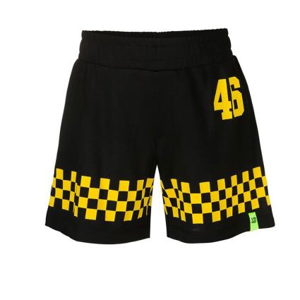 Calça Shorts Valentino Rossi 20 6-7 Years Black