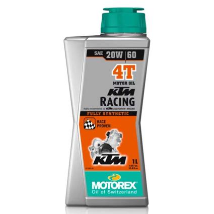 Óleo Motor Ktm Racing 4t 20w60 4l One Size