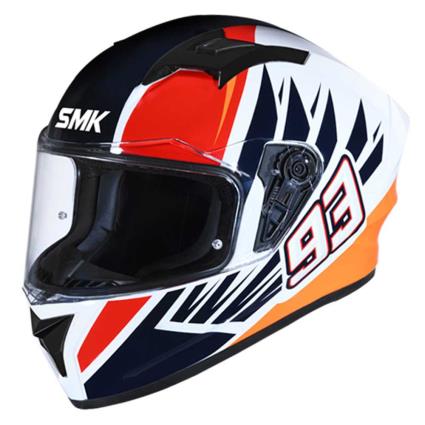 Capacete Integral Stellar Wings L Glossy Fluo / Blue / Red / Orange