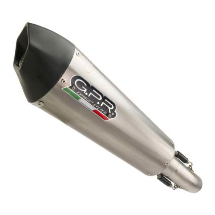 Sistema De Linha Completa Homologado Cat Gp Evo4 Titanium Cbr 650 F 17-18 Euro 4 One Size Silver / Matt Black