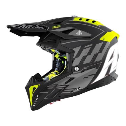Capacete Motocross Aviator 3 Rampage XS Black Matt