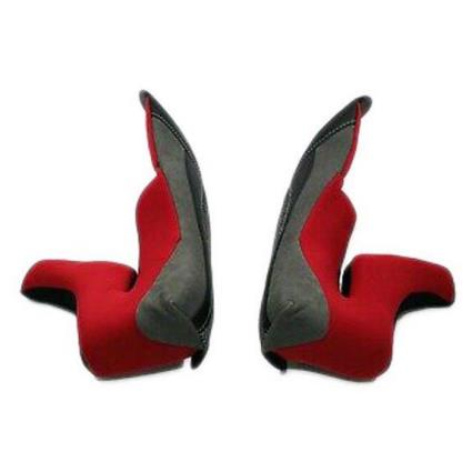 N-com X-551 Gt Steadyfit Cheek Pads XXL 20 mm Wine