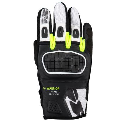 Luvas G-warrior M Black / Yellow Fluo / White
