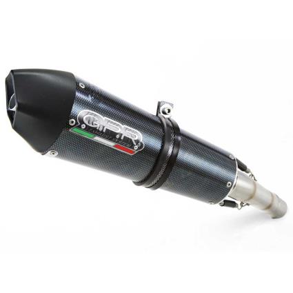 Gpe Anniversary Poppy Full Line System Cat Homologado Gsx-s 1000 F 15-16 Euro 3 One Size Carbon / Matt Black