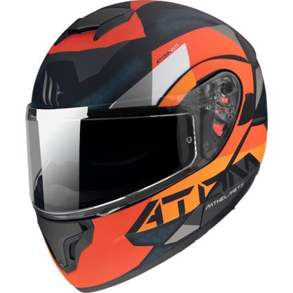 Capacete Modular Atom Sv W17 XS Matt Orange
