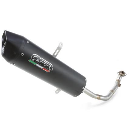 Furore Full Line System Com Db Killer Não Homologado Vespa 125 3v Primavera 14-15 One Size Matt Black / Matt Black