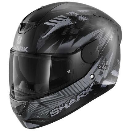 Capacete Integral D-skwal 2 Penxa XL Matte Black / Anthracite / Anthracite