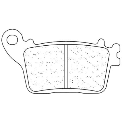 Pastilhas De Freio Sinterizadas 1174rx3 One Size