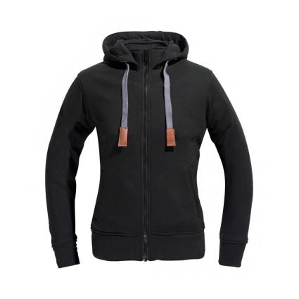 Moletom Com Zíper Downtown 40 Black