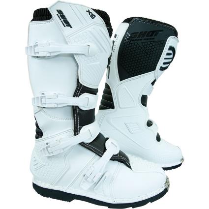 Botas Motocicleta X10 2.0 EU 41 White / Black