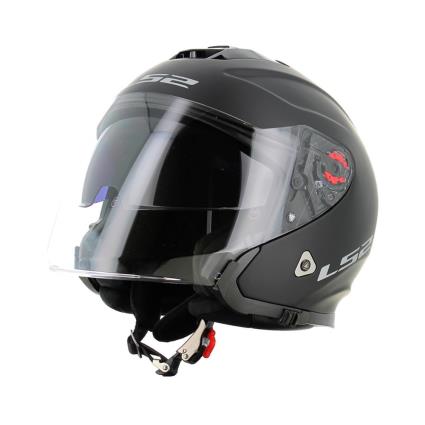 Capacete Jet Of521 Infinity XL Matt Black
