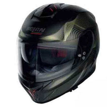 Capacete Integral N80-8 Powerglide N-com S Flat Black / Yellow