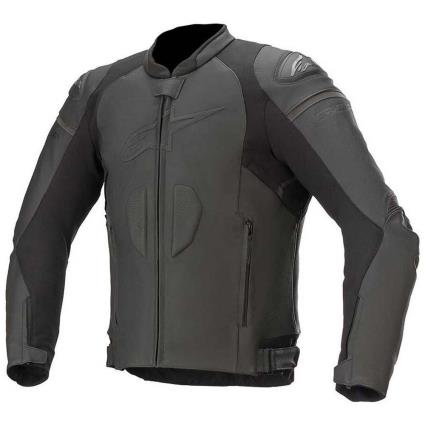 Casaco Gp Plus R V3 Leather 50 Black / Black