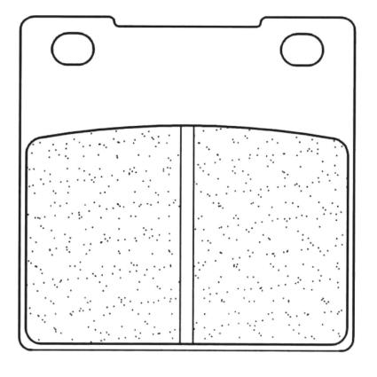 Pastilhas De Freio Sinterizadas 2282rx3 One Size