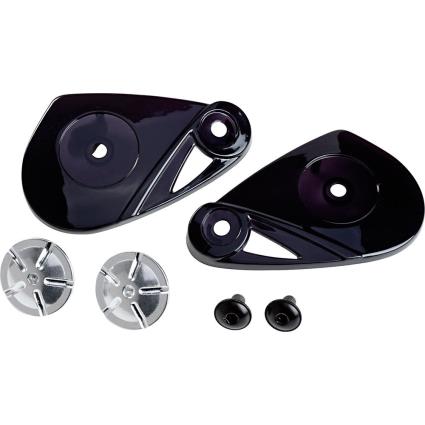 Visor Mechanism Included Screws Demi Jet Helmet City One Size Black