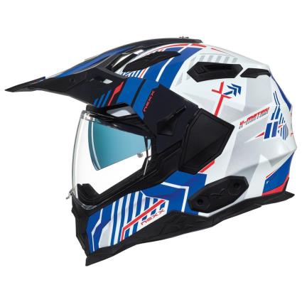 Capacete Integral X.wed 2 Wild Country S White / Blue