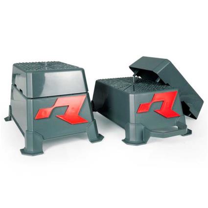 Starting Block Risers One Size Quantum Grey