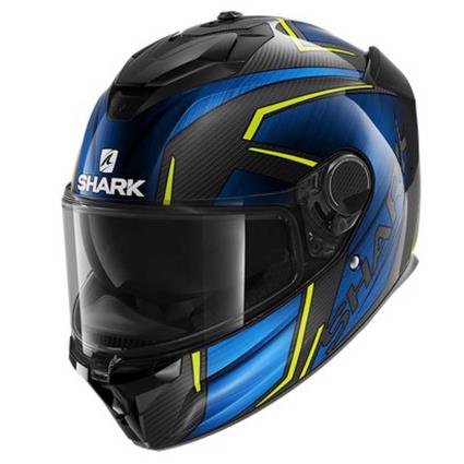 Capacete De Carbono Kromium Full Face Spartan Gt M Carbon / Chrome / Blue