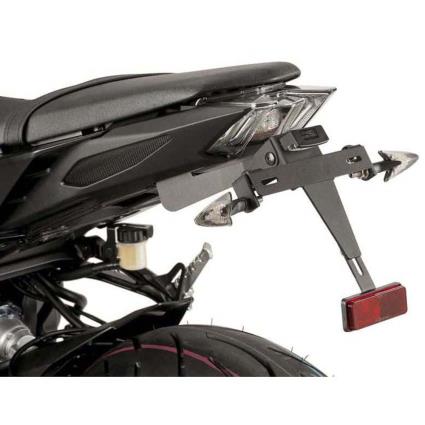 Porta-matrícula Yamaha Fz-09 13-17/mt-09 17-19 One Size Black
