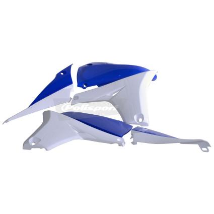Pás Do Radiador With Tank Cover Yamaha Yz450f 10-13 One Size Blue Yamaha 98 / White