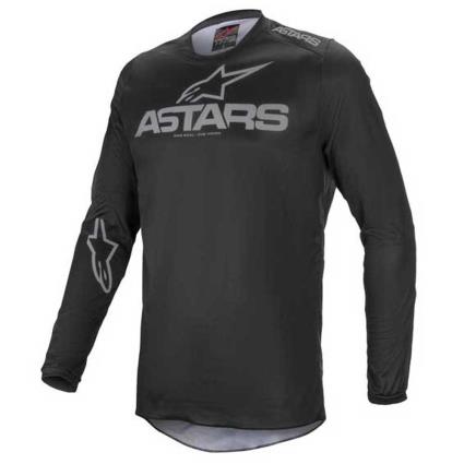 Camiseta De Manga Comprida Fluid Graphite 2XL Black / Dark Grey