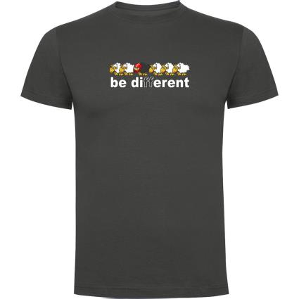 Camiseta De Manga Curta Be Different Motorbike S Dark Grey