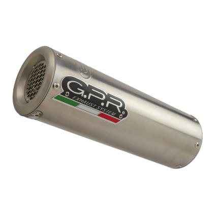 Muffler Homologado M3 Inox Slip On Adventure 390 00-21 Euro 4 One Size Satin Silver / Satin Silver