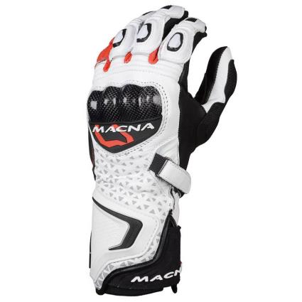 Luvas Track R 2XL White / Black / Fluo Red