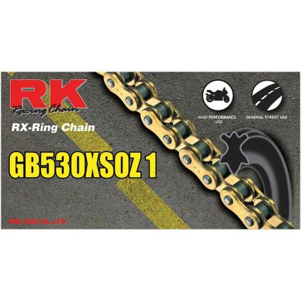 530 Xsoz1 Rivet Rx Ring Drive Chain 110 Links Natural