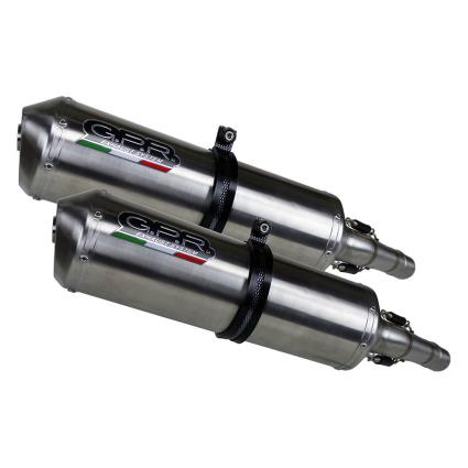 Silencioso Satinox Dual Slip On Tdm 850 91-01 Homologated One Size Satin Silver / Satin Silver