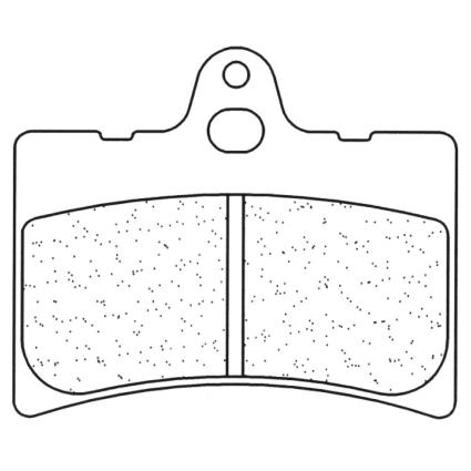 Pastilhas De Freio Sinterizadas 2601s4 One Size
