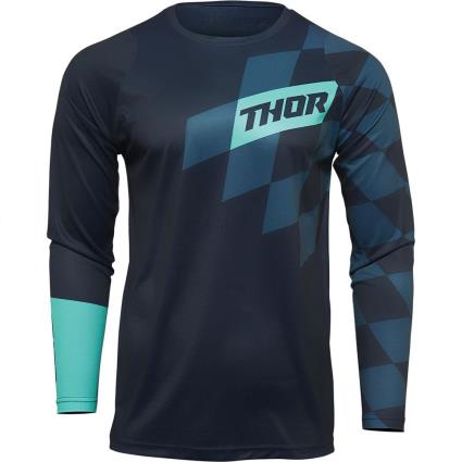 Jersey Manga Comprida Sector Birdrock XS Midnight / Mint