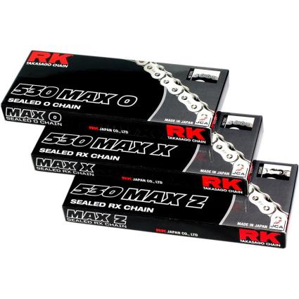 530 Max-o Rivet O Ring Drive Chain 116 Links Gold
