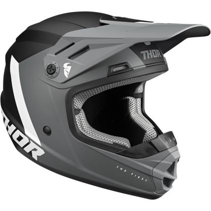 Capacete Juvenil Sector Chev S Grey / Black
